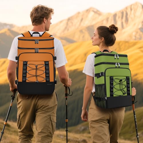 40 Cans Insulated Leak Proof Cooler Backpack A9588