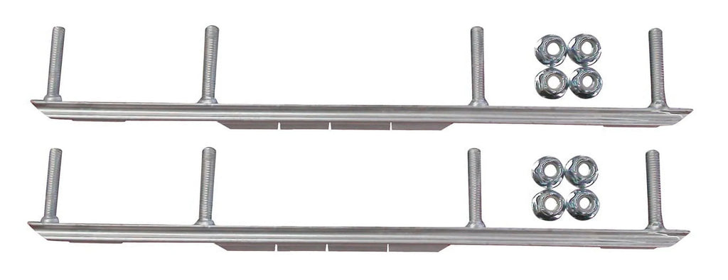 Red Razor Snowmobile Skis with 4.5" Shaper Bars Complete Kit C46363