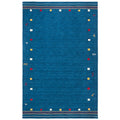 Blue Beige Traditional Wool Area Rug 9'6" x 13'6" P720