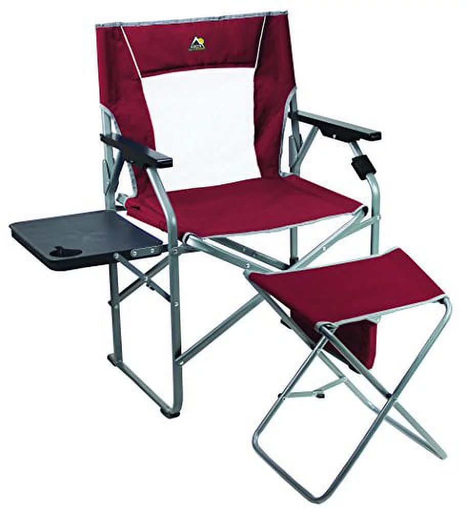 Reclining Camping Chair with Ottoman C9016