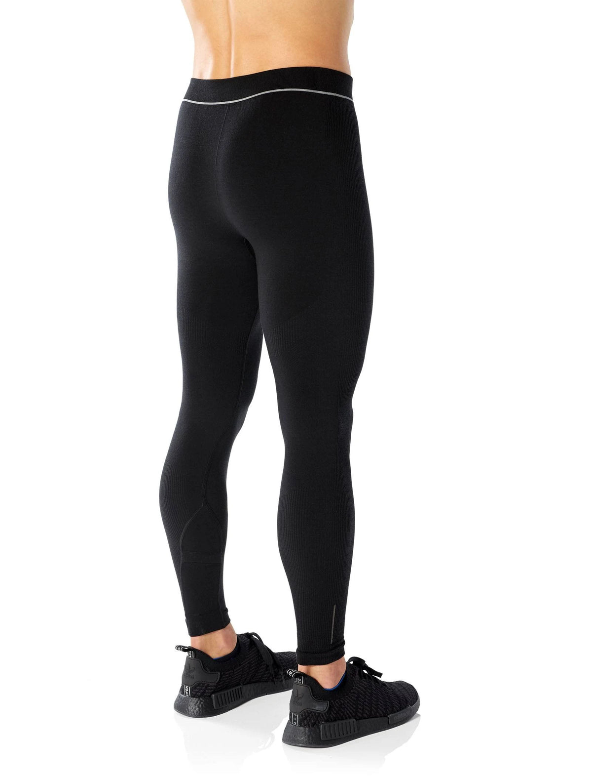 Black Seamless Tights Q58462