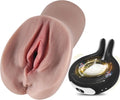 Male Masturbator Sex Toys + Vibrating Cock Ring M1300