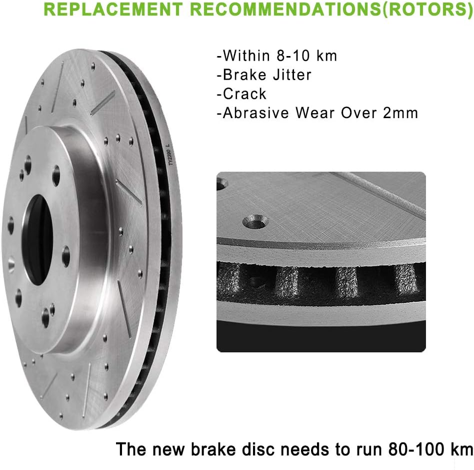 Brake Rotors and Ceramic Brake Pads E5643