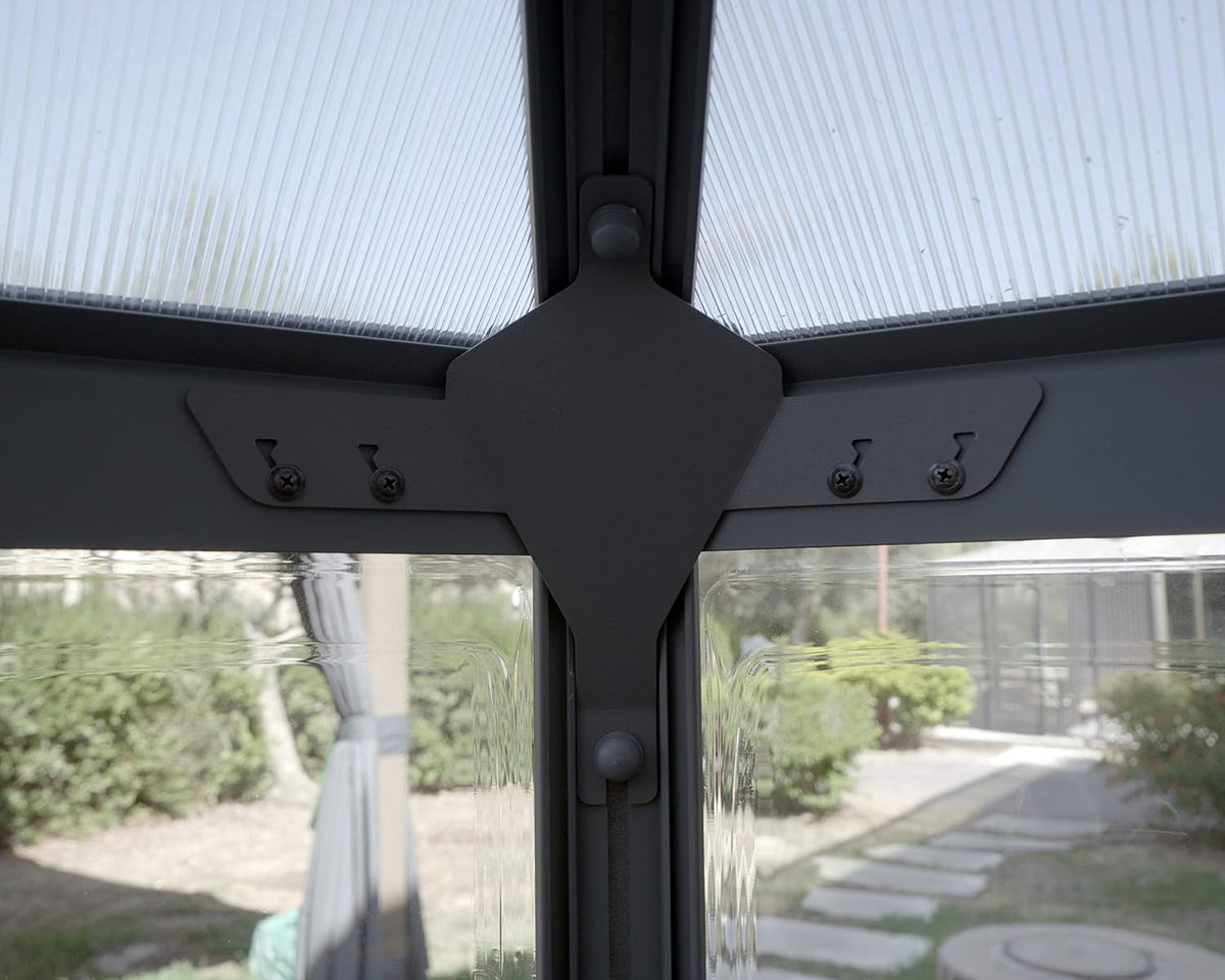 7' x 8' x 9' Gray Greenhouse I722792
