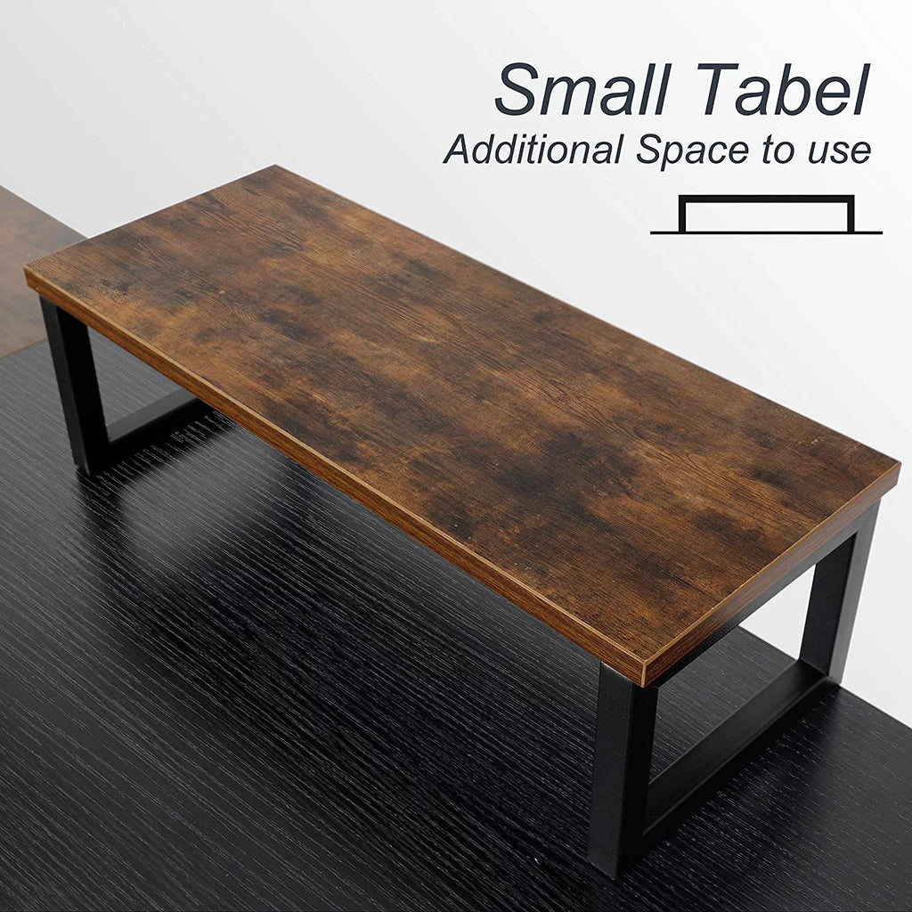 Computer Desk with Monitor Stand U9930