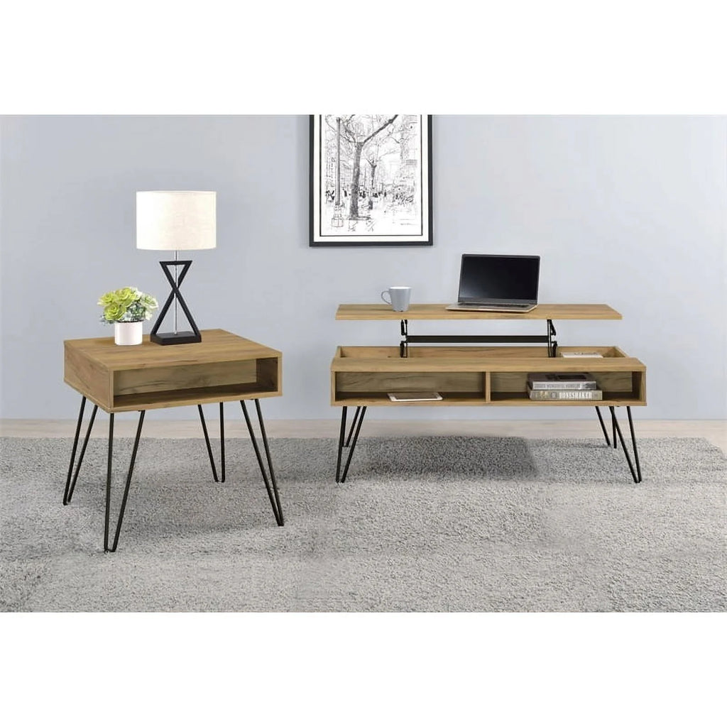 Wood Lift Top Storage Coffee Table B1519