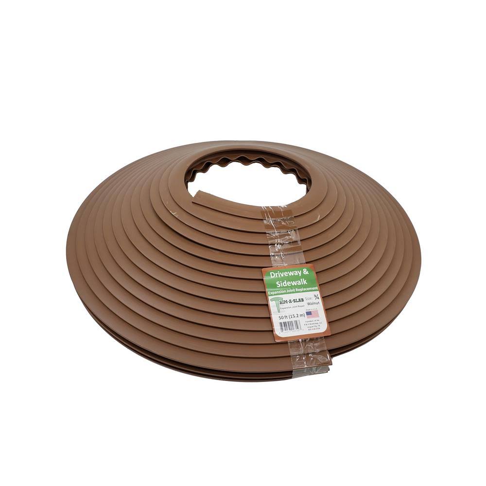 3/4 in. x 50 ft. Concrete Expansion Joint Replacement in Walnut B4659