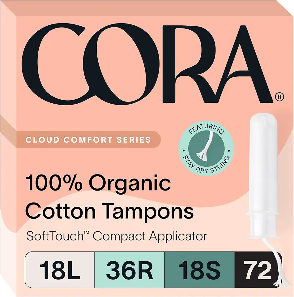 Organic Cotton Applicator Tampon Multipack 72 Total G66707