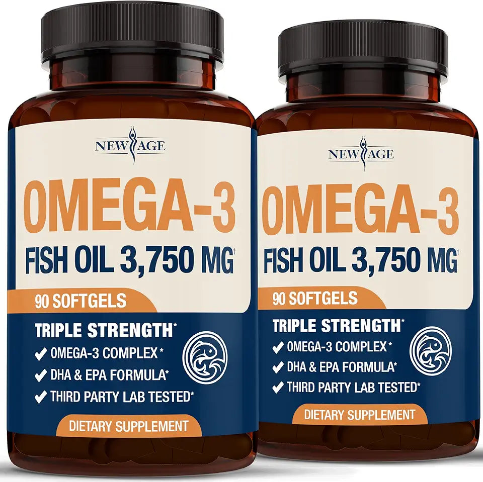 Omega 3 Fish Oil 3750 mg EPA DHA 180 Count C271