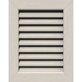 16 inch Vertical Gable Vent, Primed Smooth Western Red Cedar E16721