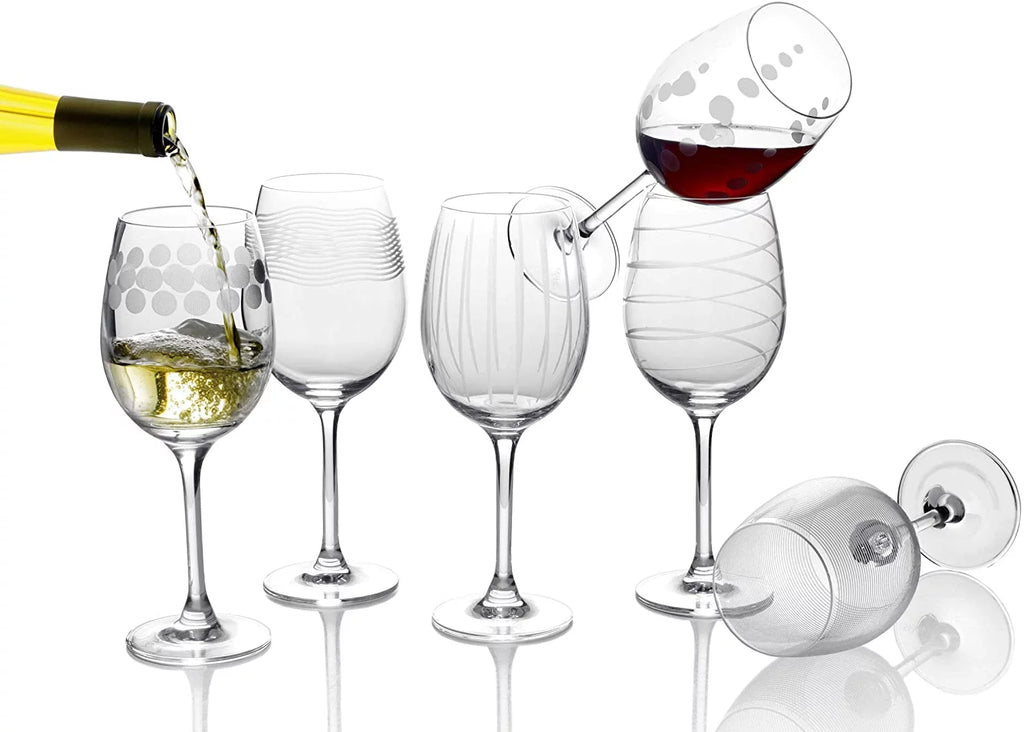 White Wine Glasses, Set Of 8 M38686