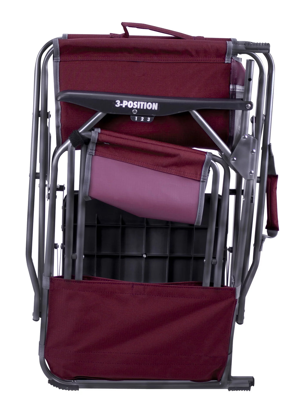 Reclining Camping Chair with Ottoman C9016