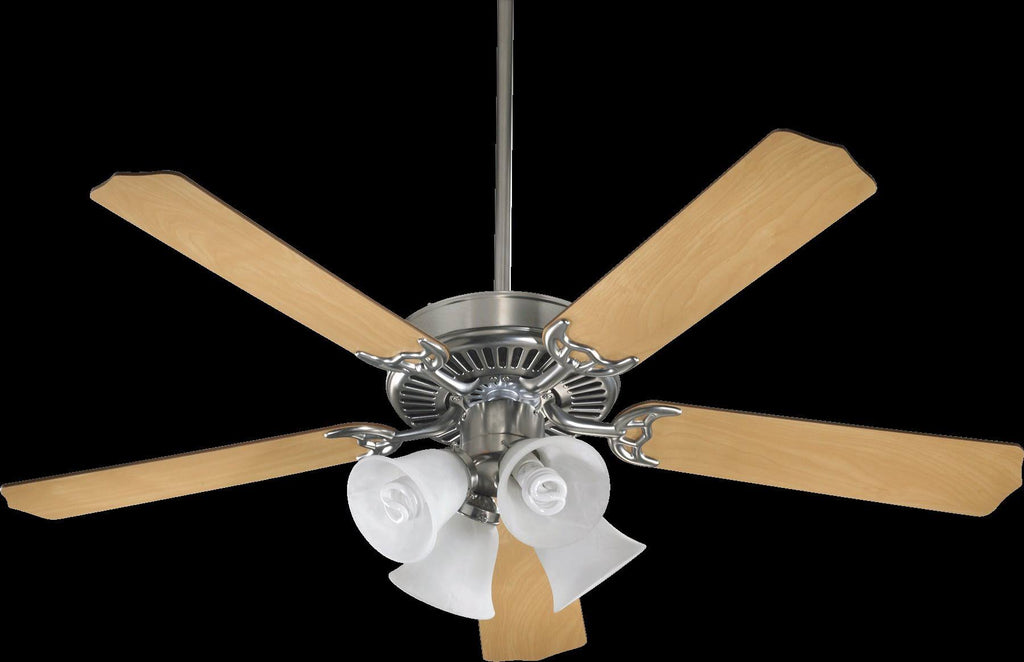 Satin Nickel Ceiling Fan D528748