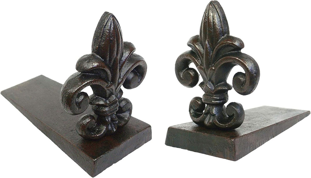 Cast Iron Door Stopper 5 lbs 11 oz Pack of 2 R308614