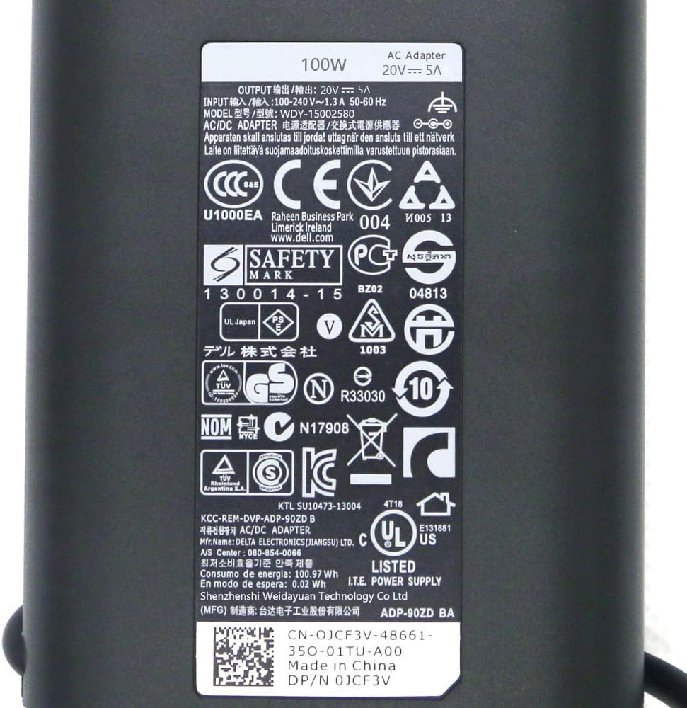 135W 19.5V 6.9A Charger Power Supply for HP Spectre 15 x360 Omen 15 17 Pavilion Gaming 15 17 O82604