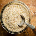 White Quinoa Seeds 25 Pound Box E900