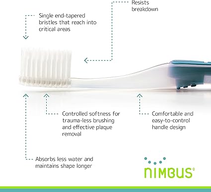 Extra Soft Tapered Bristles Toothbrush 5 Pack R788