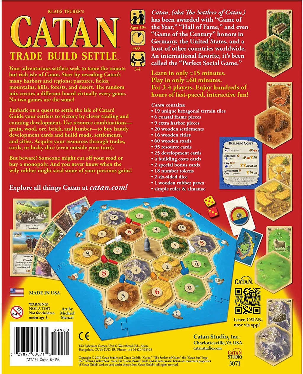 Catan Board Game Y14377