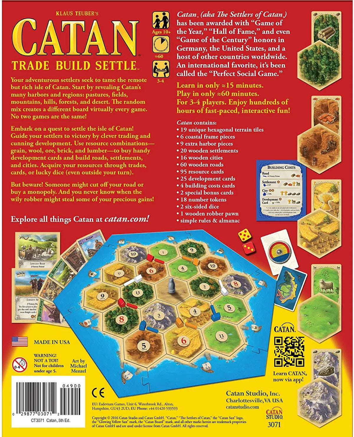 Catan Board Game Y14377