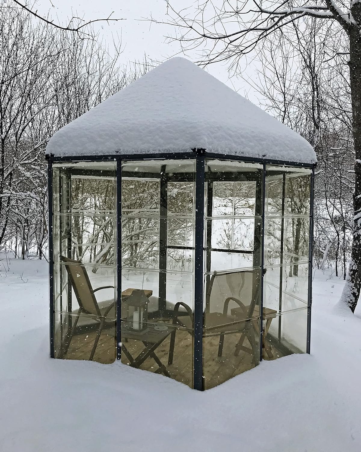 7' x 8' x 9' Gray Greenhouse I722792