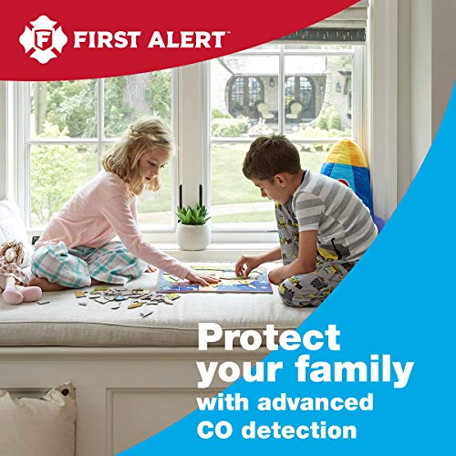 Plug-In Carbon Monoxide Detector with Battery Backup, White G54998