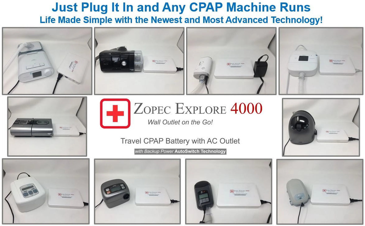 Travel CPAP Battery with Car Charger S63611