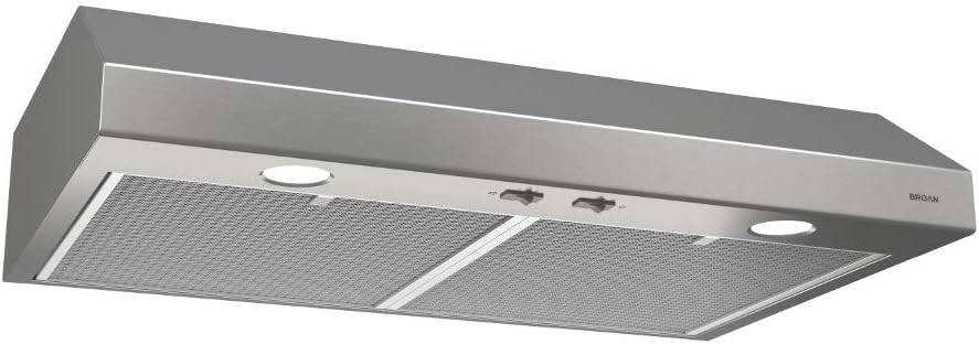 Stainless Steel 30-inch Under Cabinet Range Hood with Light V70561