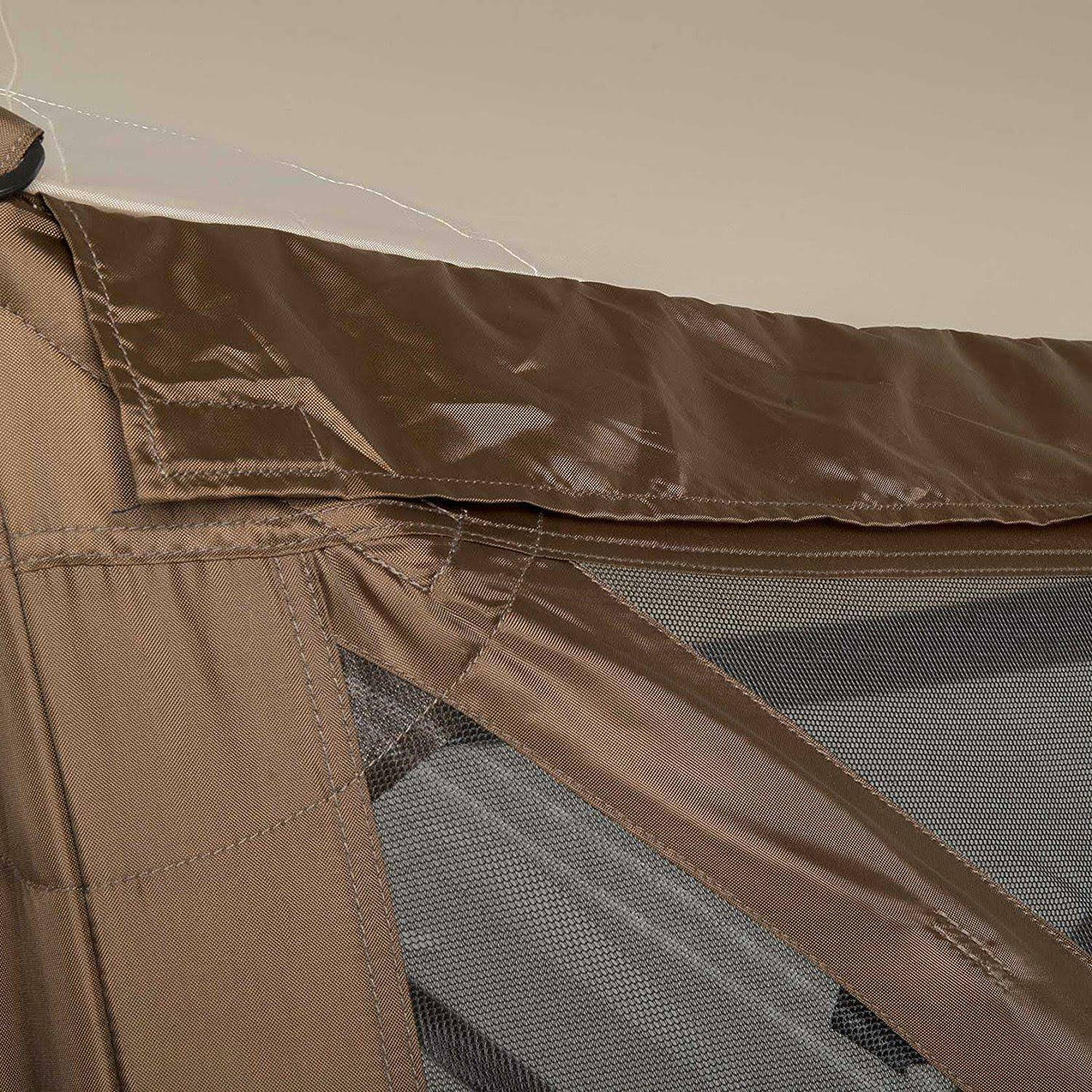 Brown Quick-Set Screen Canopy Shelter Q5102