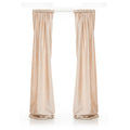 Cream Lined Drapery Panels Set A518