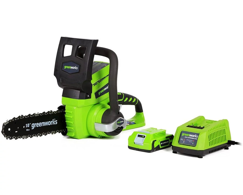 24V Cordless Chainsaw with 2.0 Ah Battery & Charger E5487