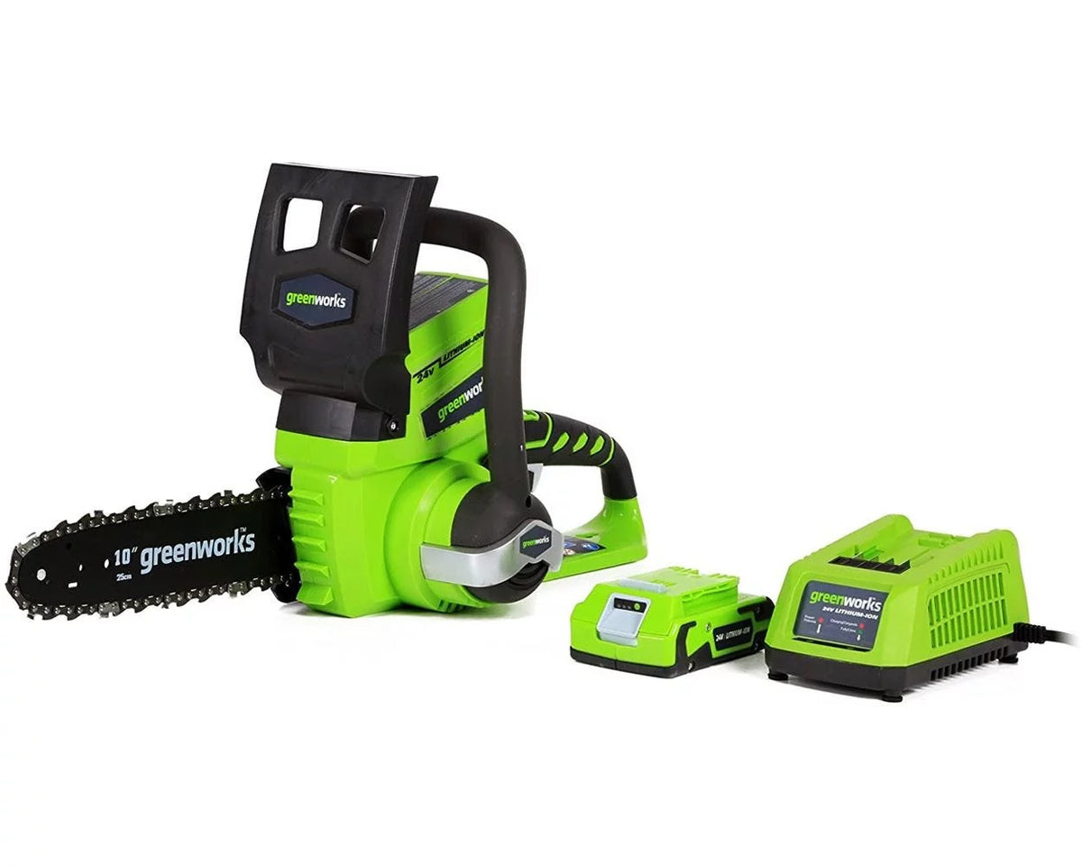 24V Cordless Chainsaw with 2.0 Ah Battery & Charger E5487