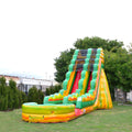 Inflatable Water Slide with Splash Pool V259868