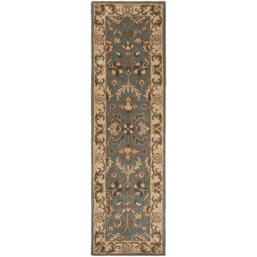 Blue Beige Traditional Wool Area Rug 9'6" x 13'6" P720