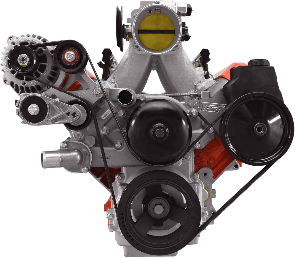 Billet Aluminum High Mount Alternator Bracket T381