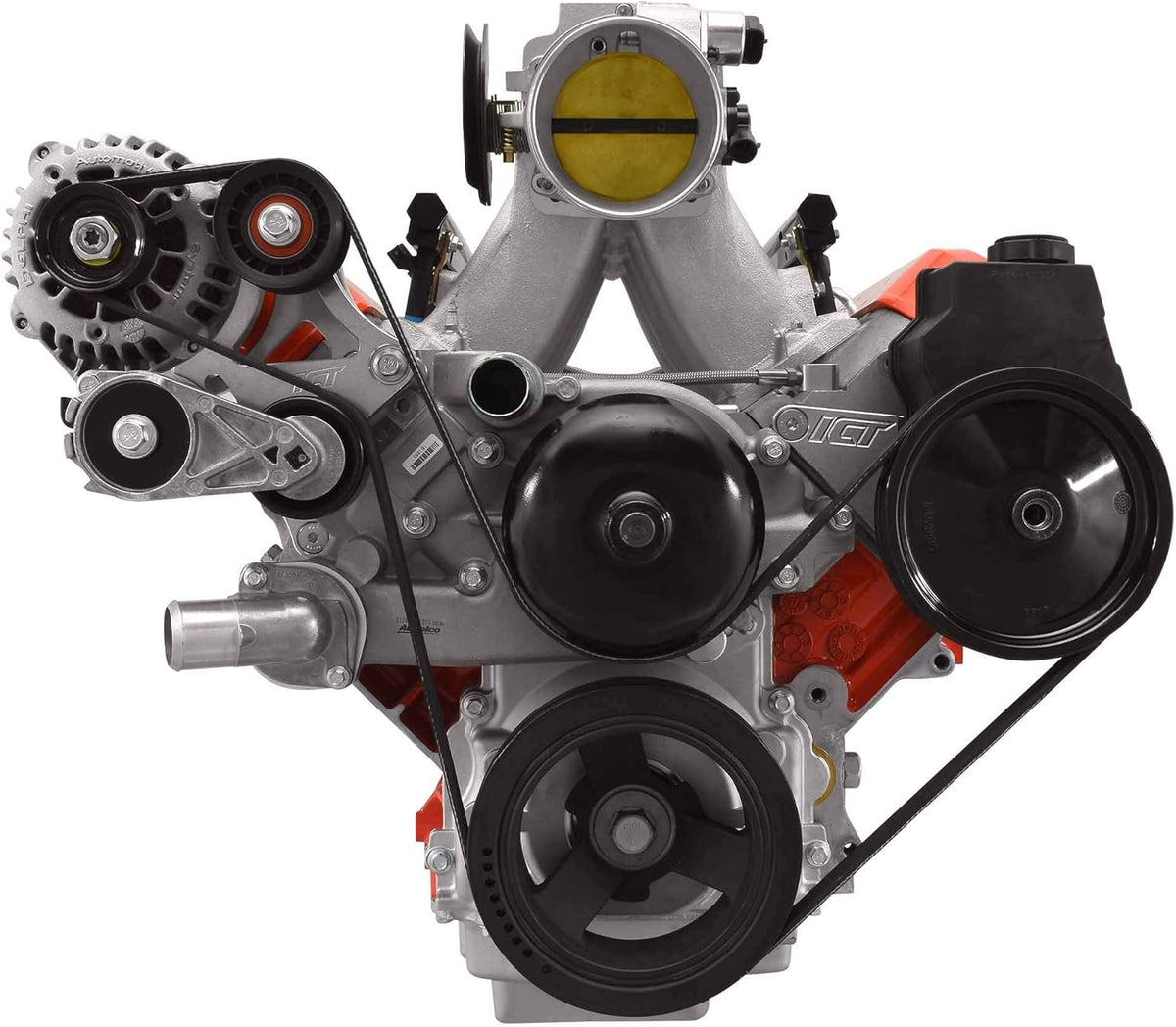 Billet Aluminum High Mount Alternator Bracket T381