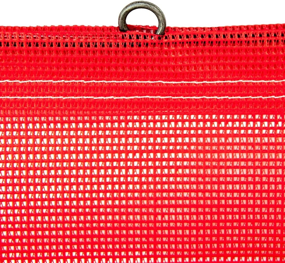 Heavy Duty Flags and Magnets Kit with 12 Magnets, 6 Orange Flags, 6 Red Flags, and Storage Bag I12622