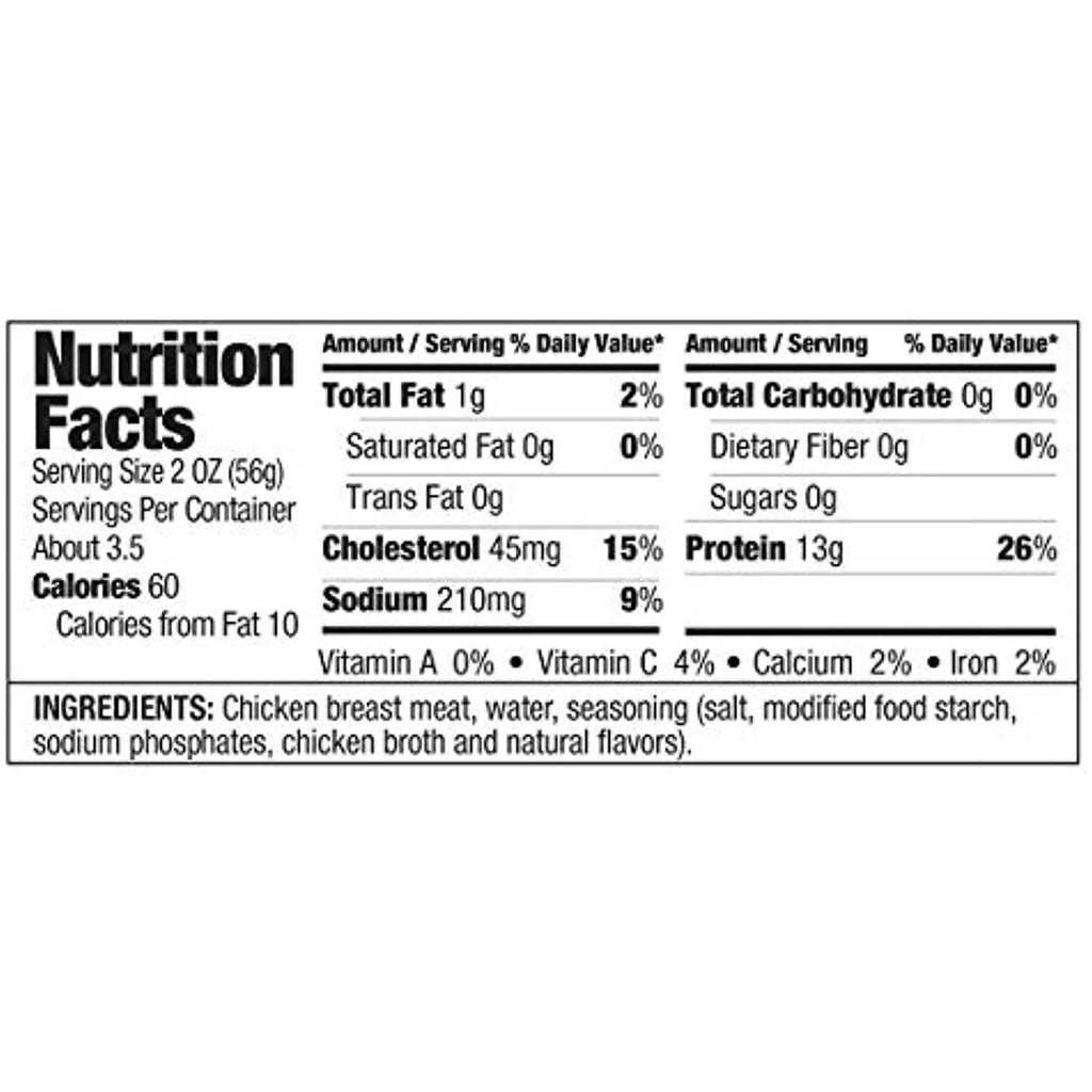 Chicken Breast, 12.5 oz - 6 count (Pack of 2) total 12 count T197483
