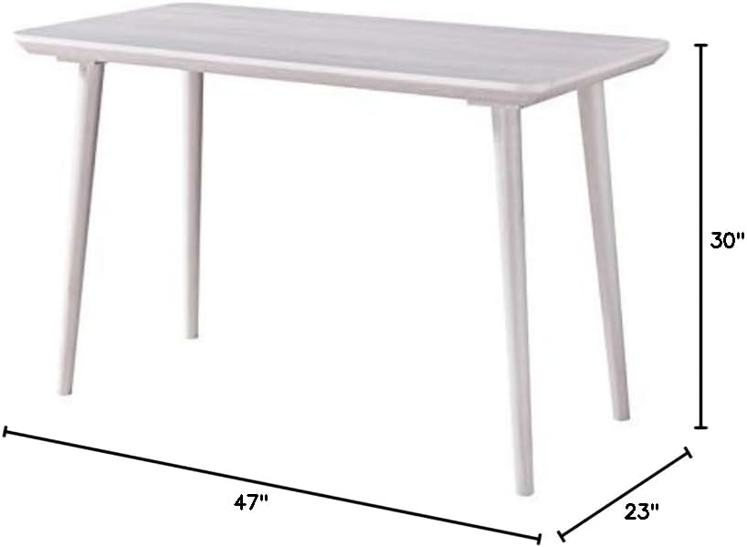 White Oak Wooden Writing Desk N65862