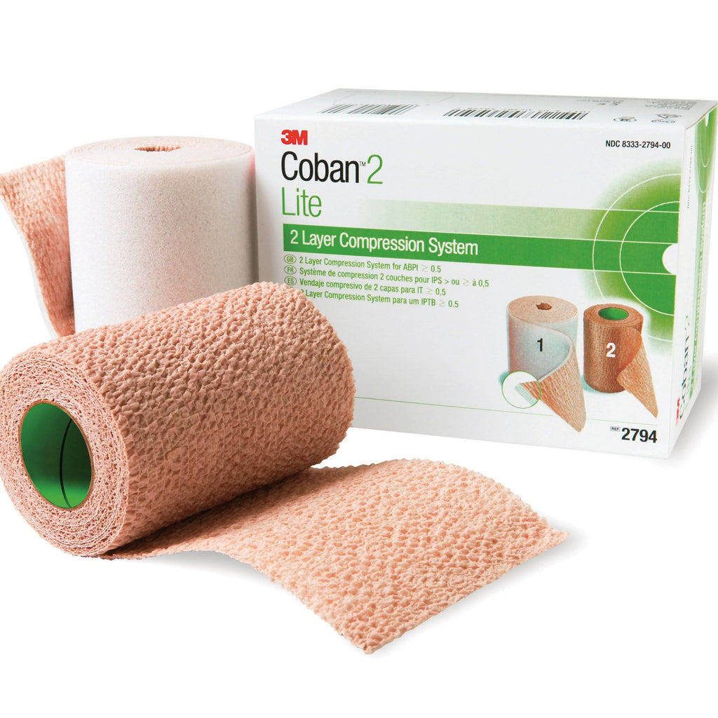 2 Layer Compression Bandage System, Case of 8 V90553