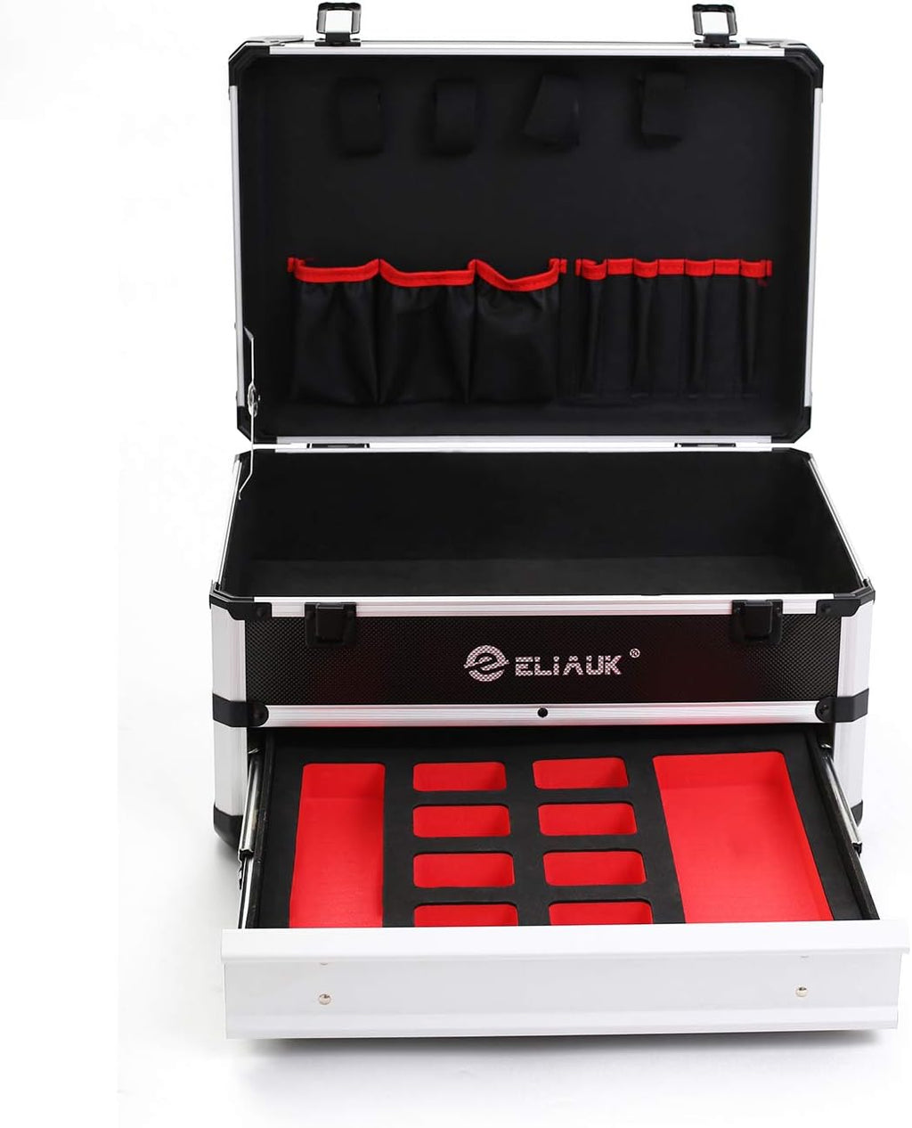 Portable Aluminum Tool box with Drawer H3382