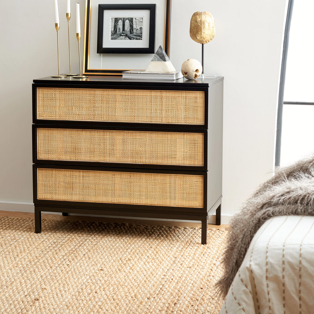 White 3 Drawer Dresser P120844
