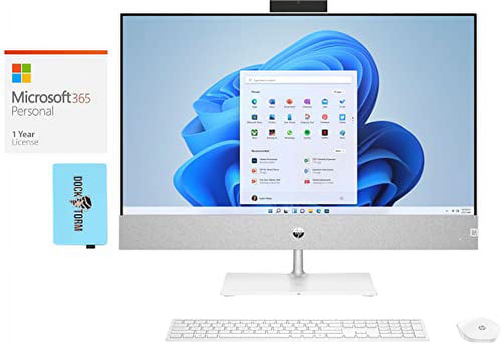 27" Touch All-in-One PC, AMD Ryzen 7 5700U, 16GB RAM, 512GB SSD + 1TB HDD R368