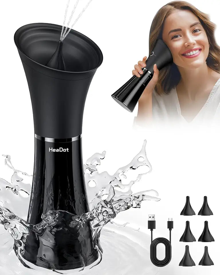 Water Powered Ear Wax Removal Kit with 6 Tips I576594