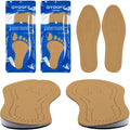 1 Pair Leather Orthopedic Heel Inserts Shoe Wedge C255852