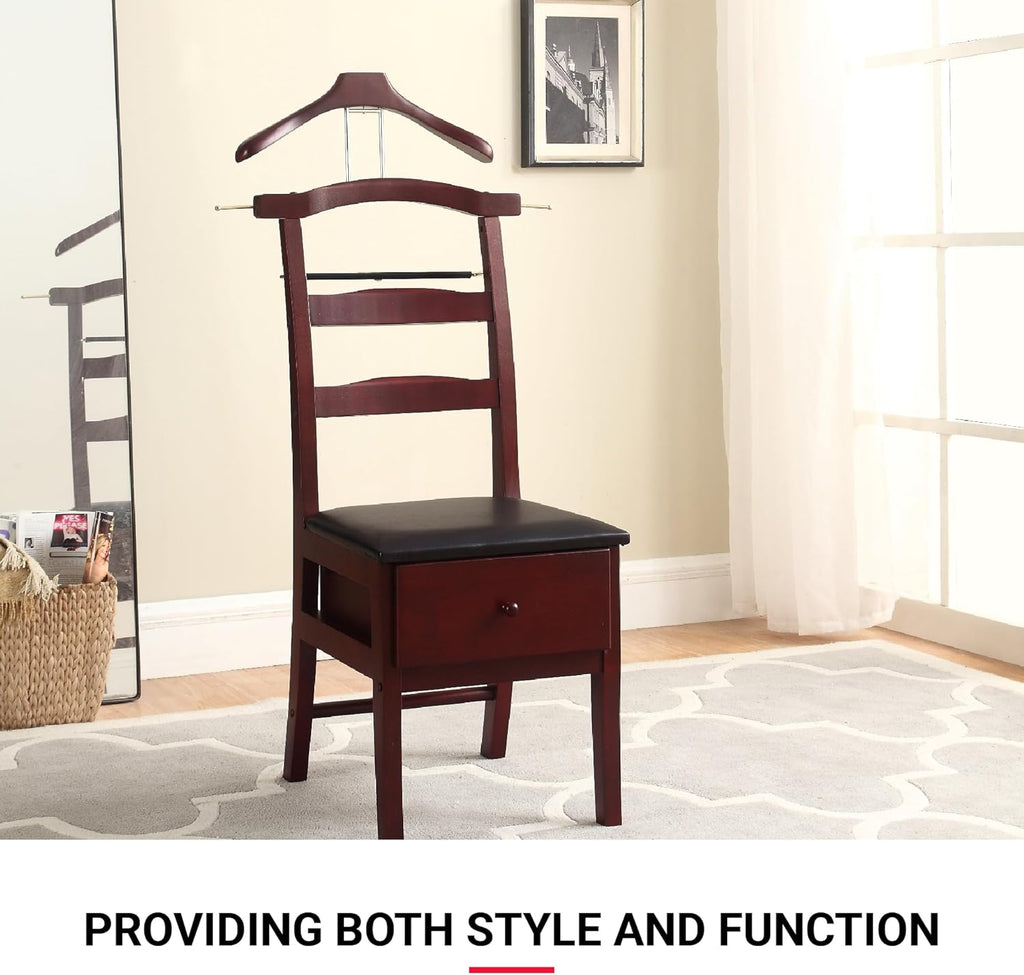 Mahogany Chair Valet X2159