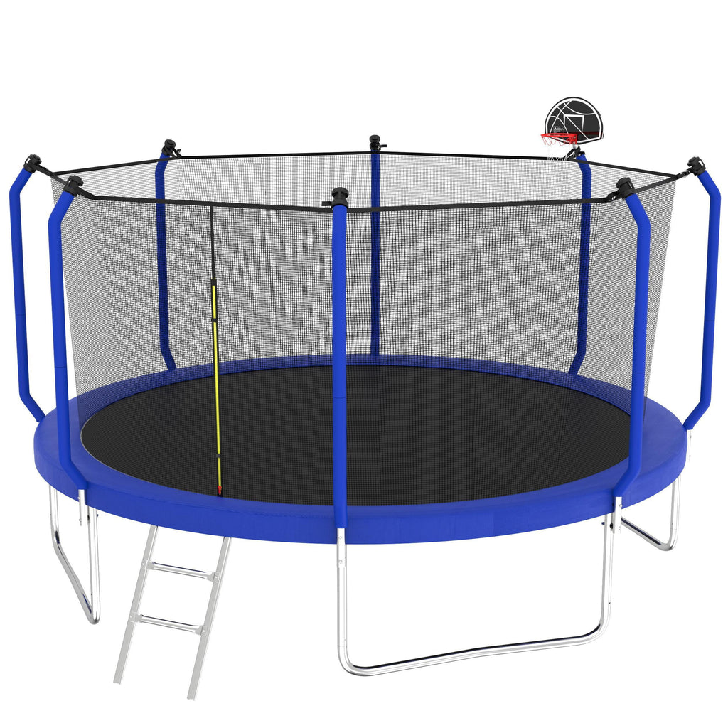 12FT Round Trampoline with Enclosure Net O986171
