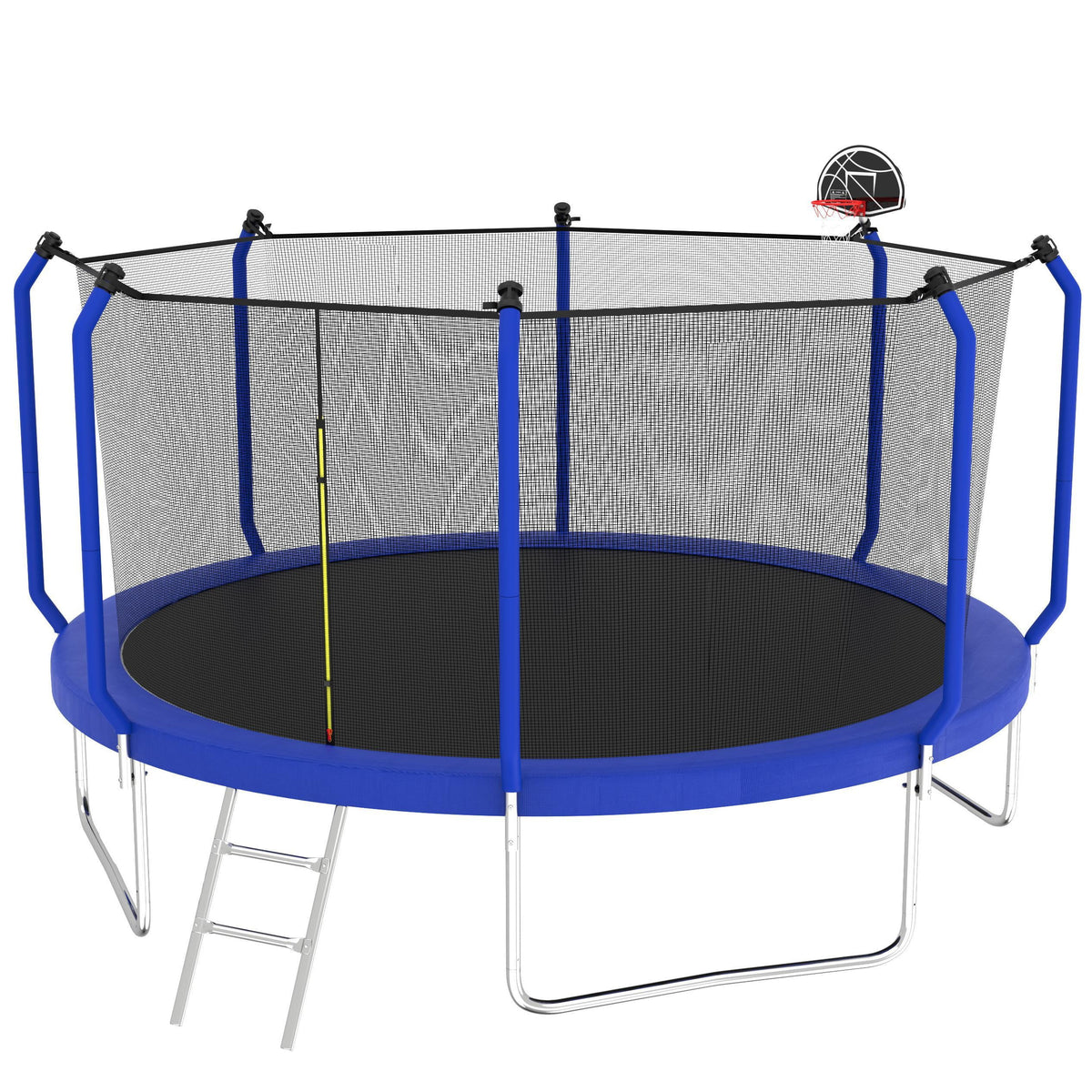 12FT Round Trampoline with Enclosure Net O986171