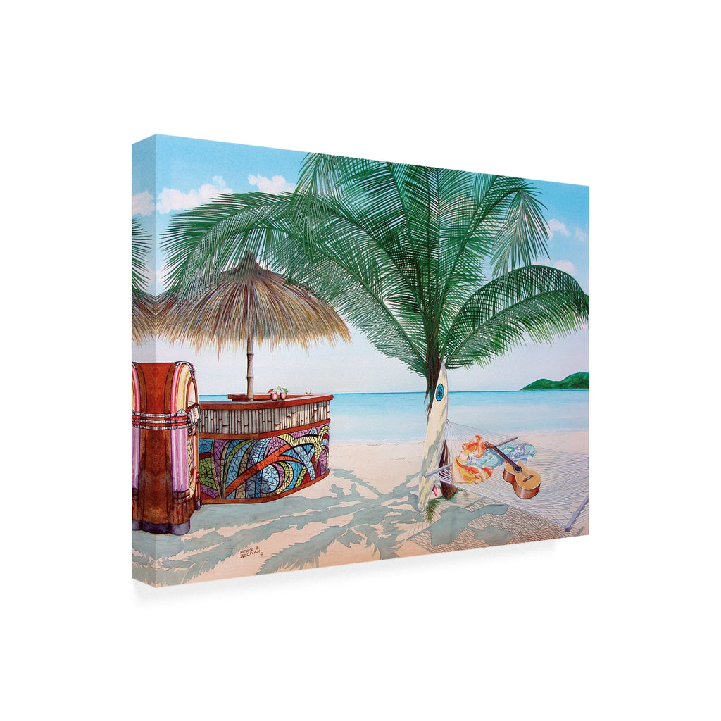 Tiki Bar Canvas Art S6697