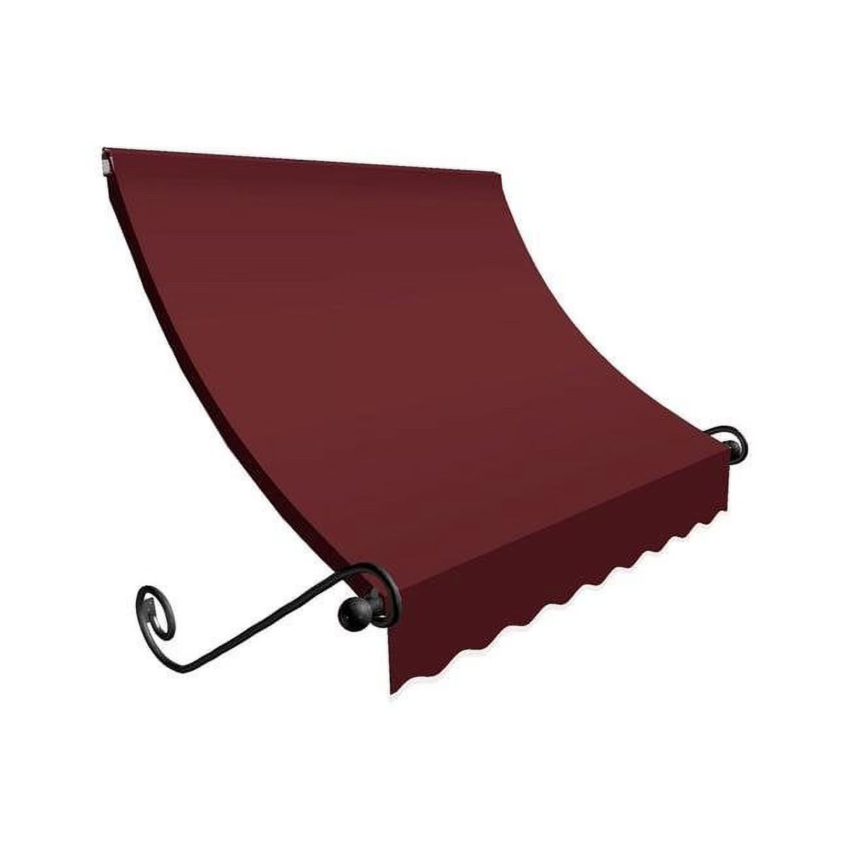 Burgundy Window & Entry Awning G566