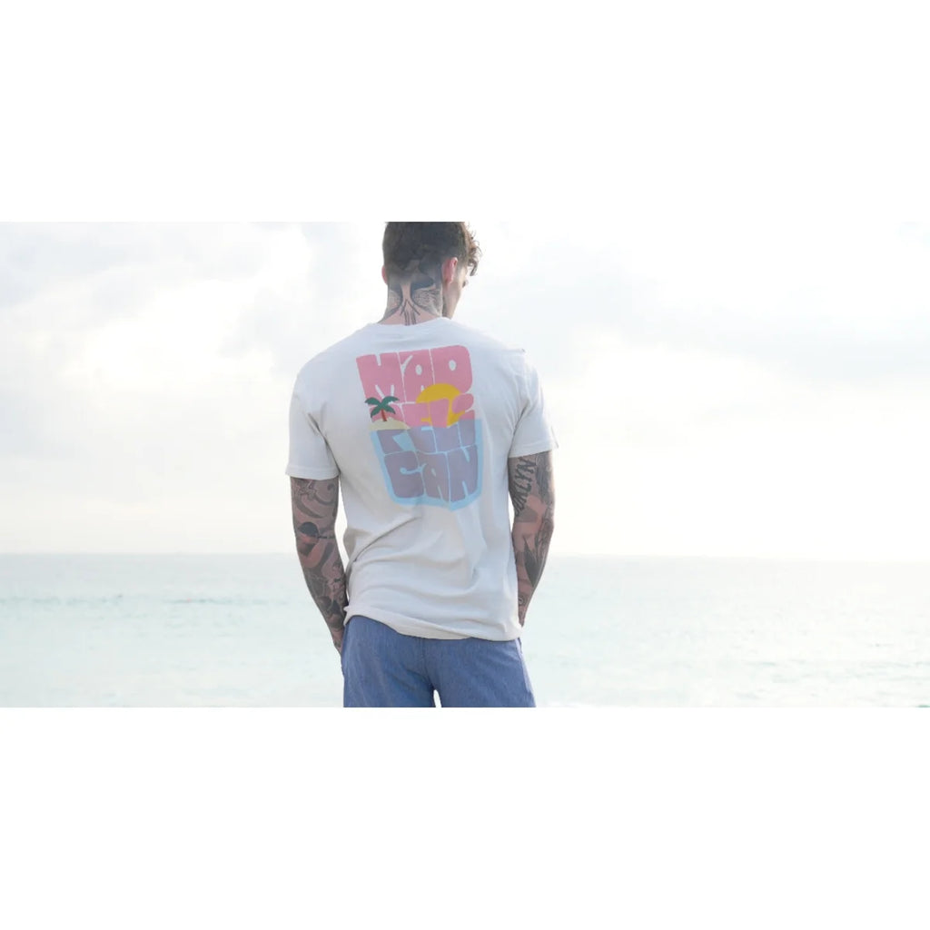 Vapor Blue Graphic T-Shirt J8407